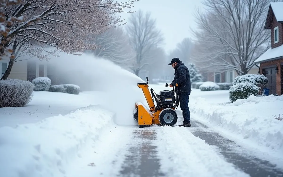 Snow removal in The Highlands, Louisville