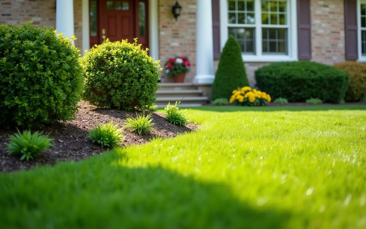 Front-yard care in Middletown, Louisville